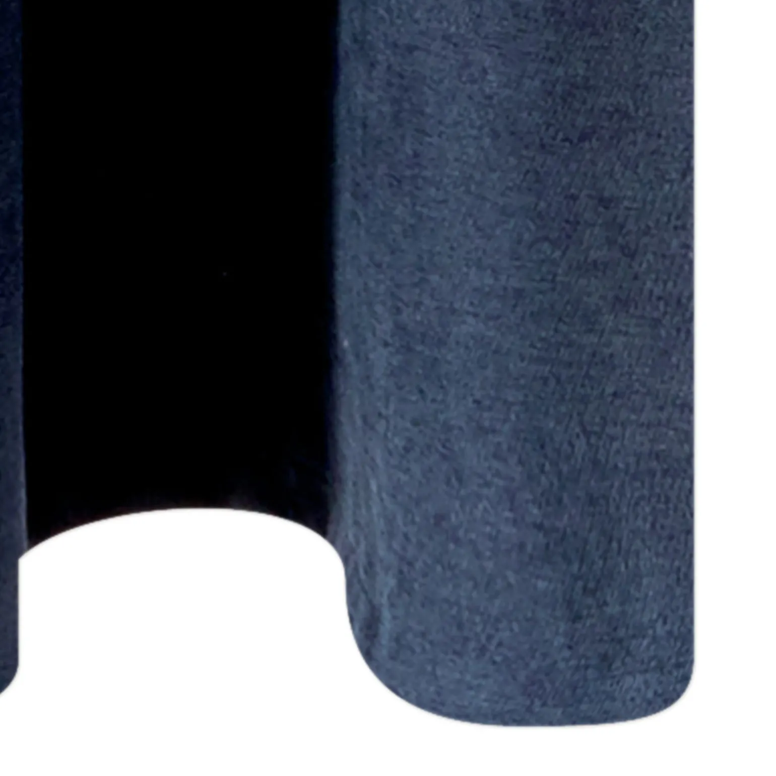 Rideau WALL STREET coloris bleu nuit 145 x 260 cm - 4MURS