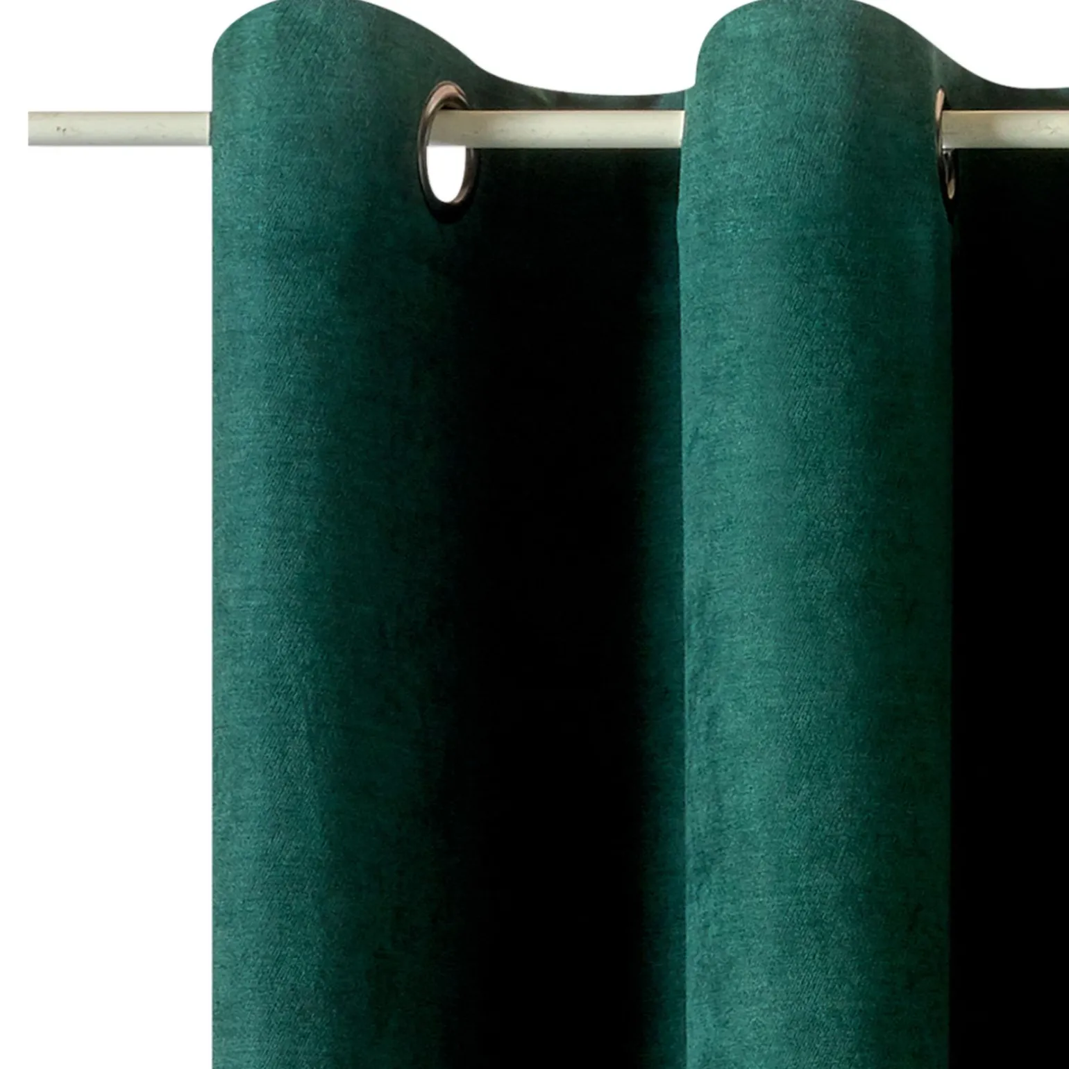 Rideau WALL STREET coloris vert sapin 145 x 260 cm - 4MURS