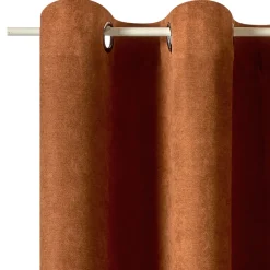Rideau WALL STREET coloris roux 145 x 260 cm - 4MURS