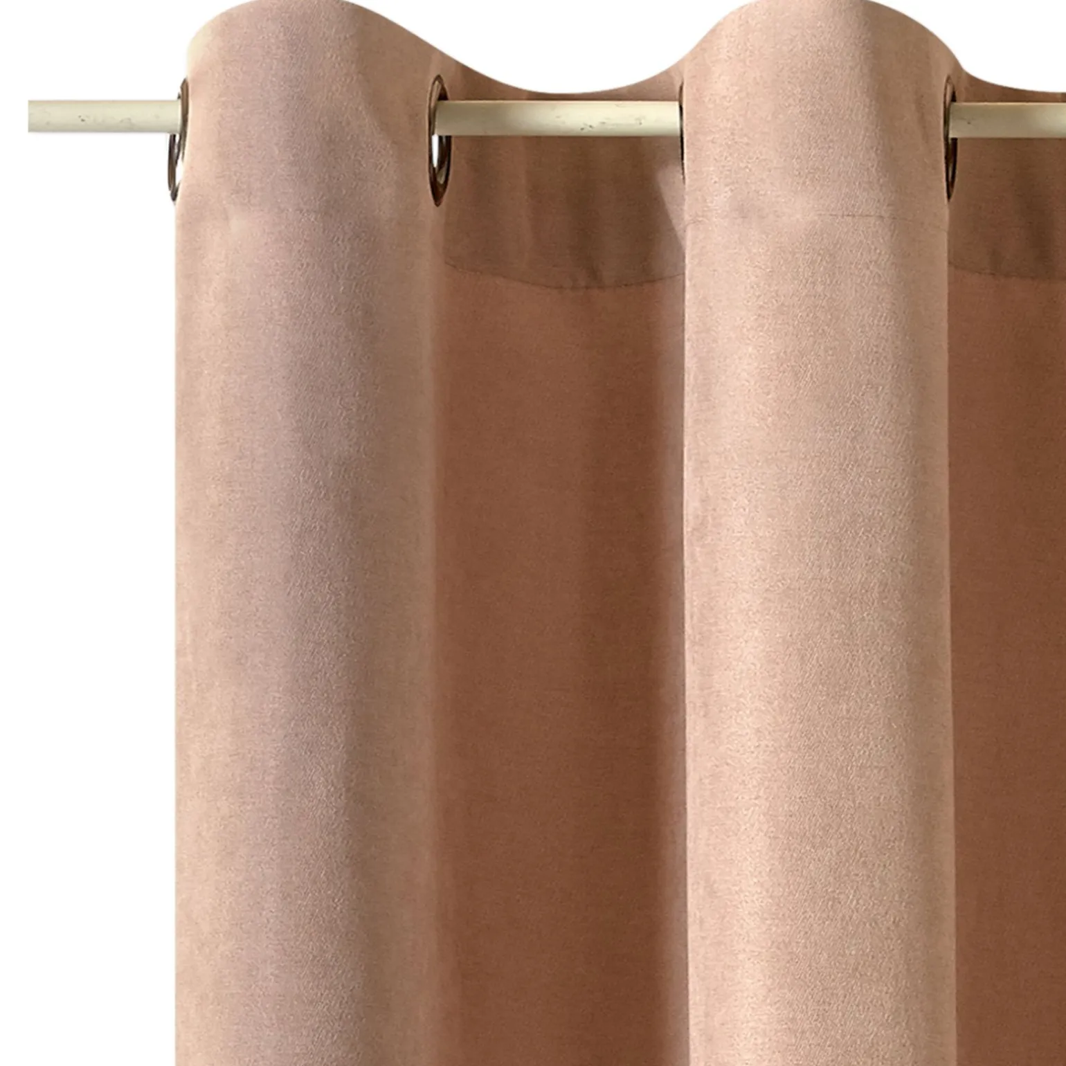 Rideau WALL STREET coloris taupe 145 x 260 cm - 4MURS