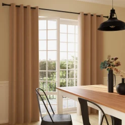 Rideau WALL STREET coloris taupe 145 x 260 cm - 4MURS