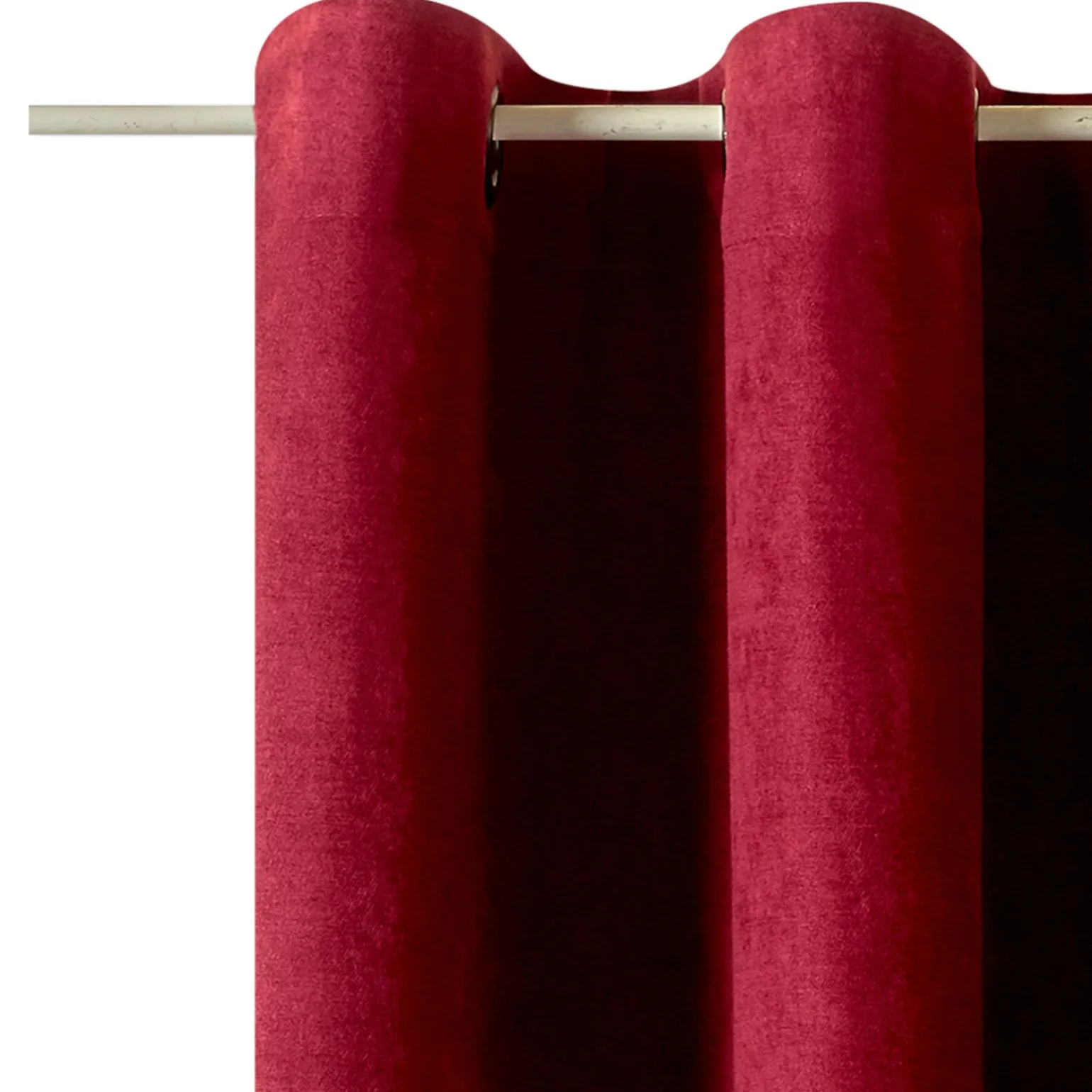 Rideau WALL STREET coloris bordeaux 145 x 260 cm - 4MURS