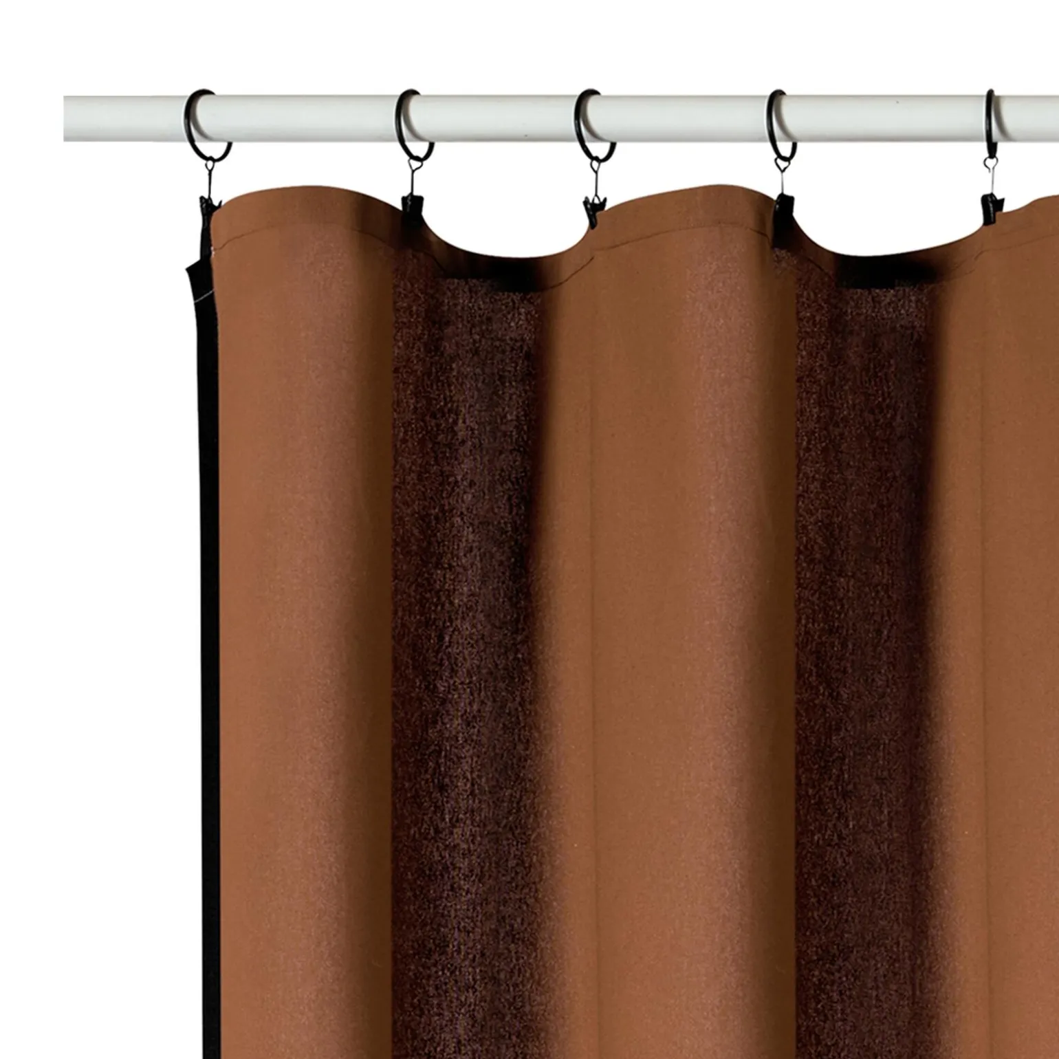 Rideau WARTON coloris havane 140 x 260 cm - 4MURS