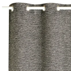 Rideau ZELFALLA coloris noir 140 x 260 cm - 4MURS