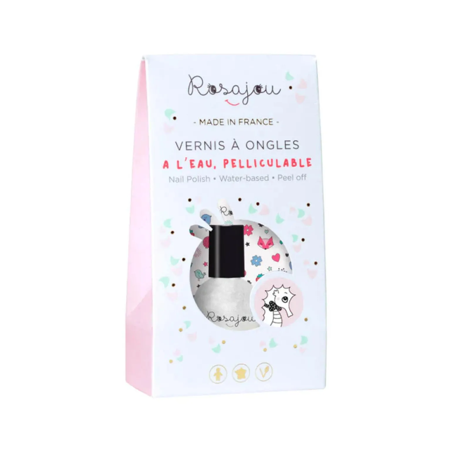 Rosajou Vernis à ongles PERLE - 4MURS