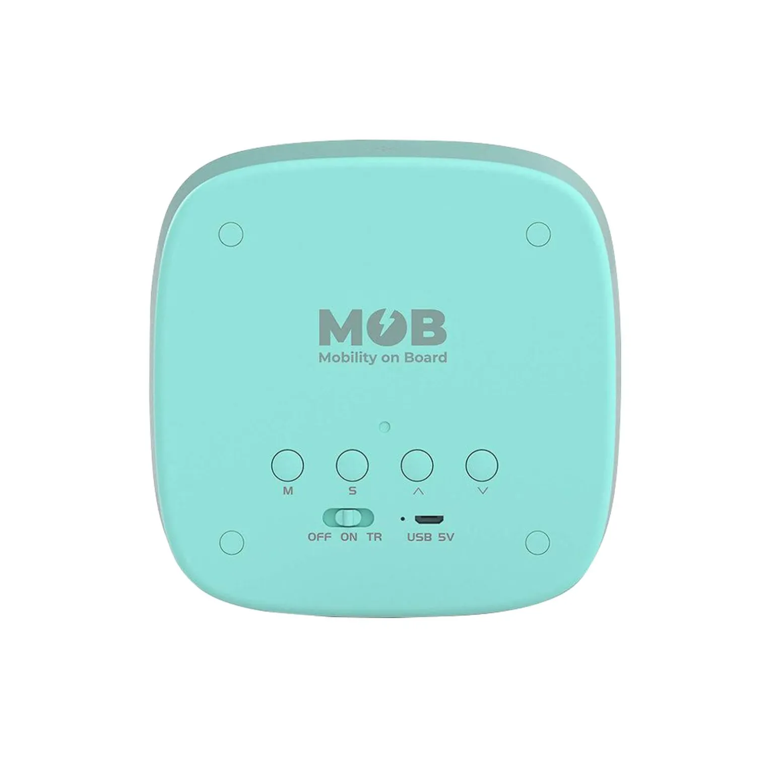 Réveil MOB BILLY CLOCK VEILLEUSE LAPIN coloris bleu - 4MURS