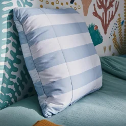 Sac de couchage KALAHARI coloris blanc / bleu 75 x 170 cm - 4MURS