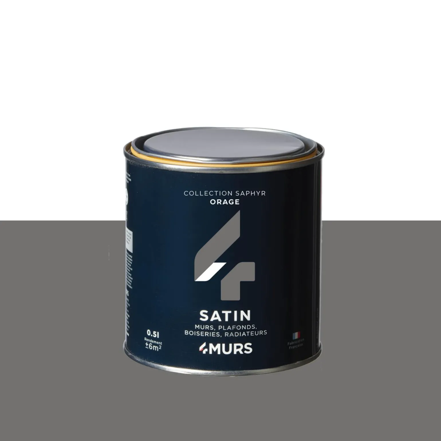 Saphyr Peinture Finition Peinture orage Satiné 0,5 L - 4MURS