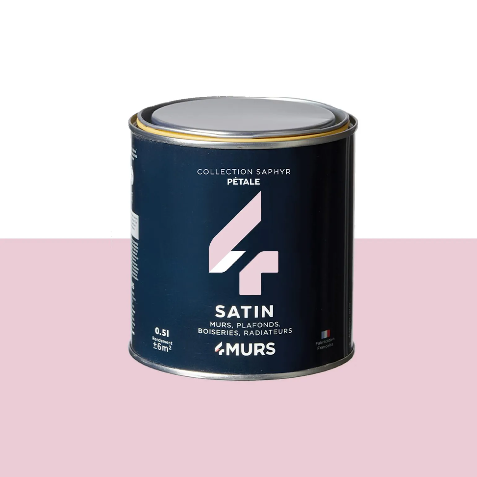Saphyr Peinture Finition Peinture pétale Satiné 0,5 L - 4MURS