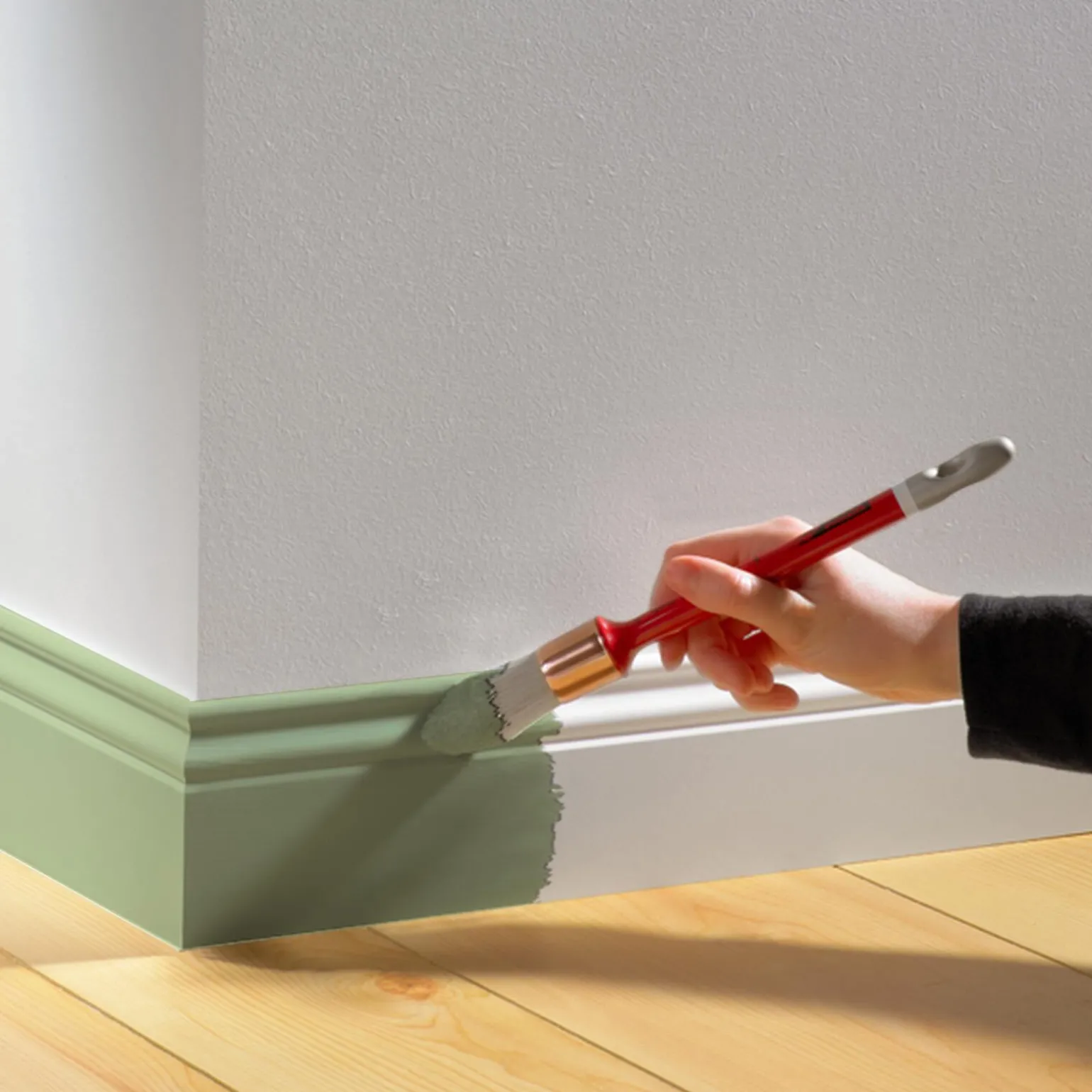 Saphyr Peinture Finition Peinture vert amande Satiné 0,5 L - 4MURS