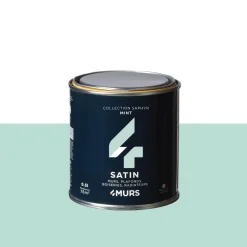 Saphyr Peinture Finition Peinture mint Satiné 0,5 L - 4MURS