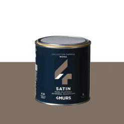 Saphyr Peinture Finition Peinture moka Satiné 0,5 L - 4MURS