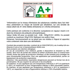 Saphyr Peinture Finition Peinture menthe glacée Satiné 0,5 L - 4MURS