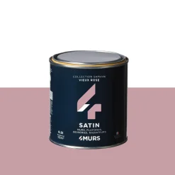 Saphyr Peinture Finition Peinture vieux rose Satiné 0,5 L - 4MURS