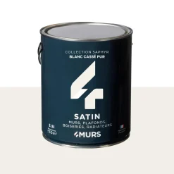 Saphyr Peinture Multi-supports Peinture blanc cassé Brillant - 4MURS