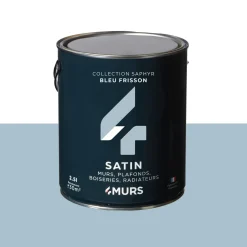 Saphyr Peinture Multi-supports Peinture bleu frisson Satiné - 4MURS