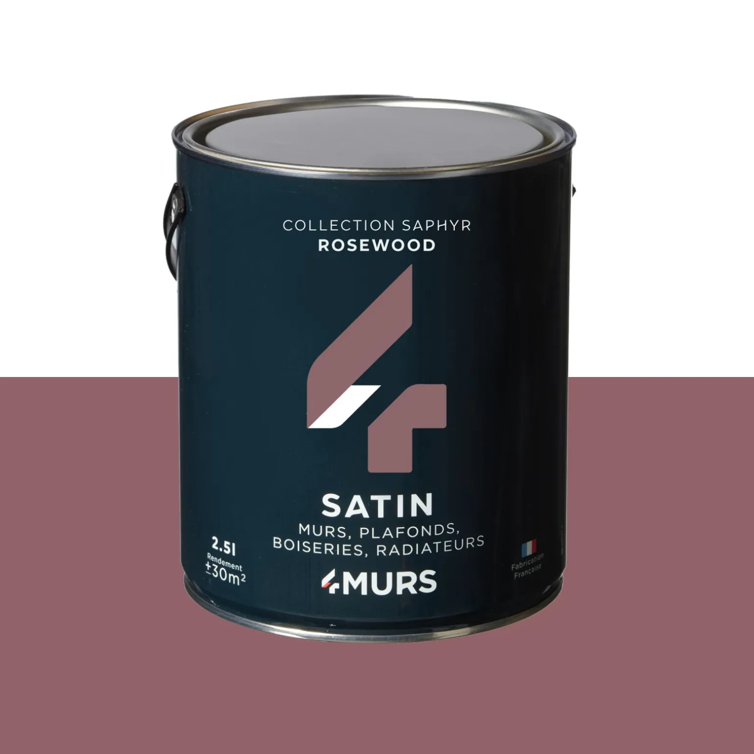 Saphyr Peinture Multi-supports Peinture rosewood Satiné - 4MURS