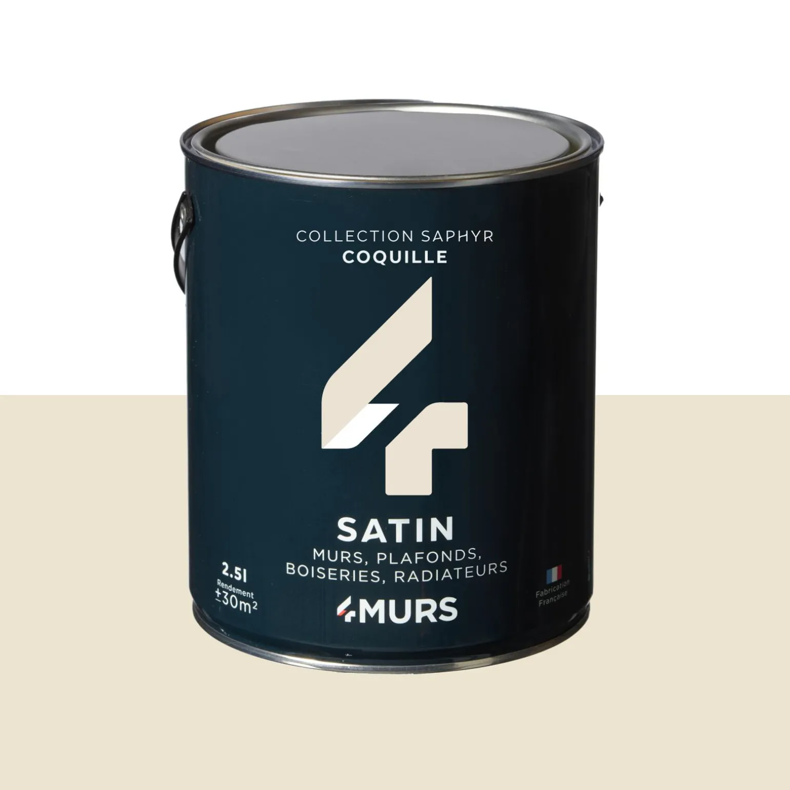 Saphyr Peinture Multi-supports Peinture coquille Satiné - 4MURS