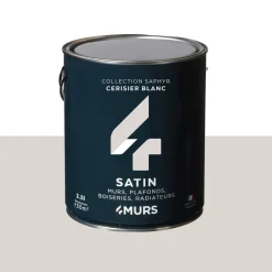 Saphyr Peinture Multi-supports Peinture cerisier blanc Satiné - 4MURS