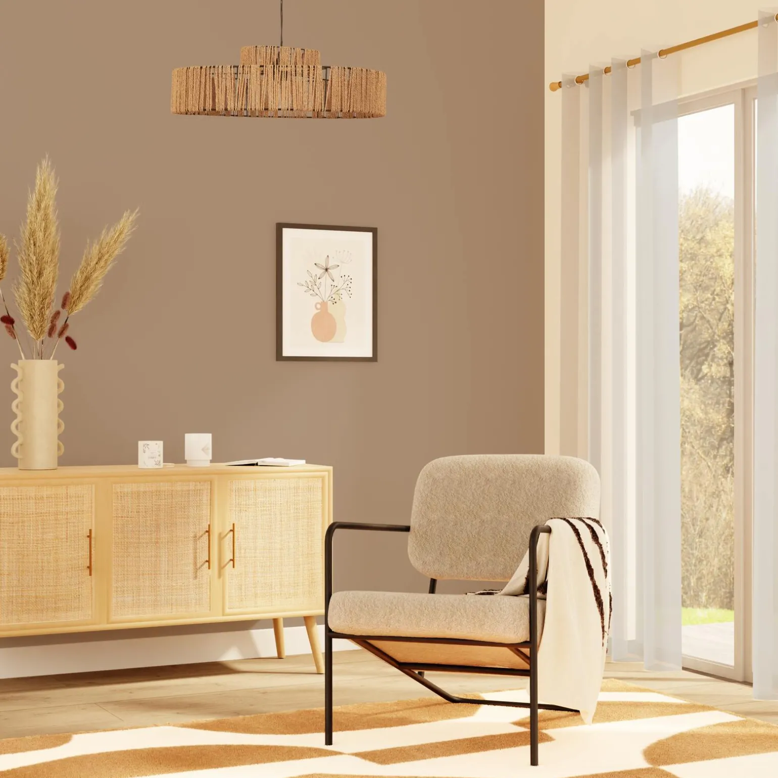 Saphyr Peinture Multi-supports Peinture cappuccino Satiné - 4MURS