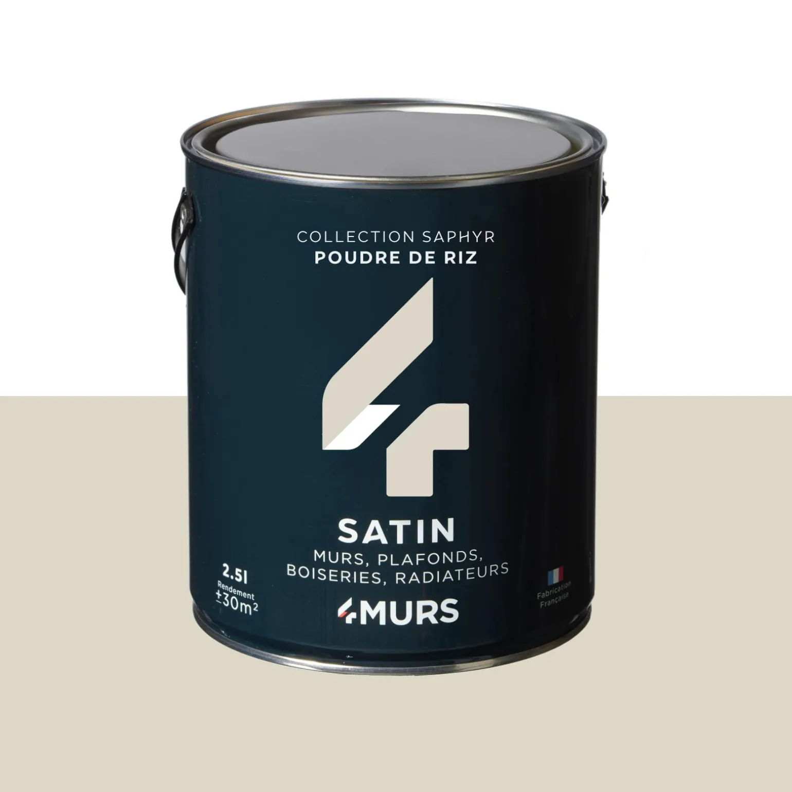 Saphyr Peinture Multi-supports Peinture poudre de riz Satiné - 4MURS