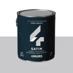 Saphyr Peinture Multi-supports Peinture gris galet Satiné - 4MURS