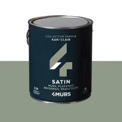 Saphyr Peinture Multi-supports Peinture kaki clair Satiné - 4MURS
