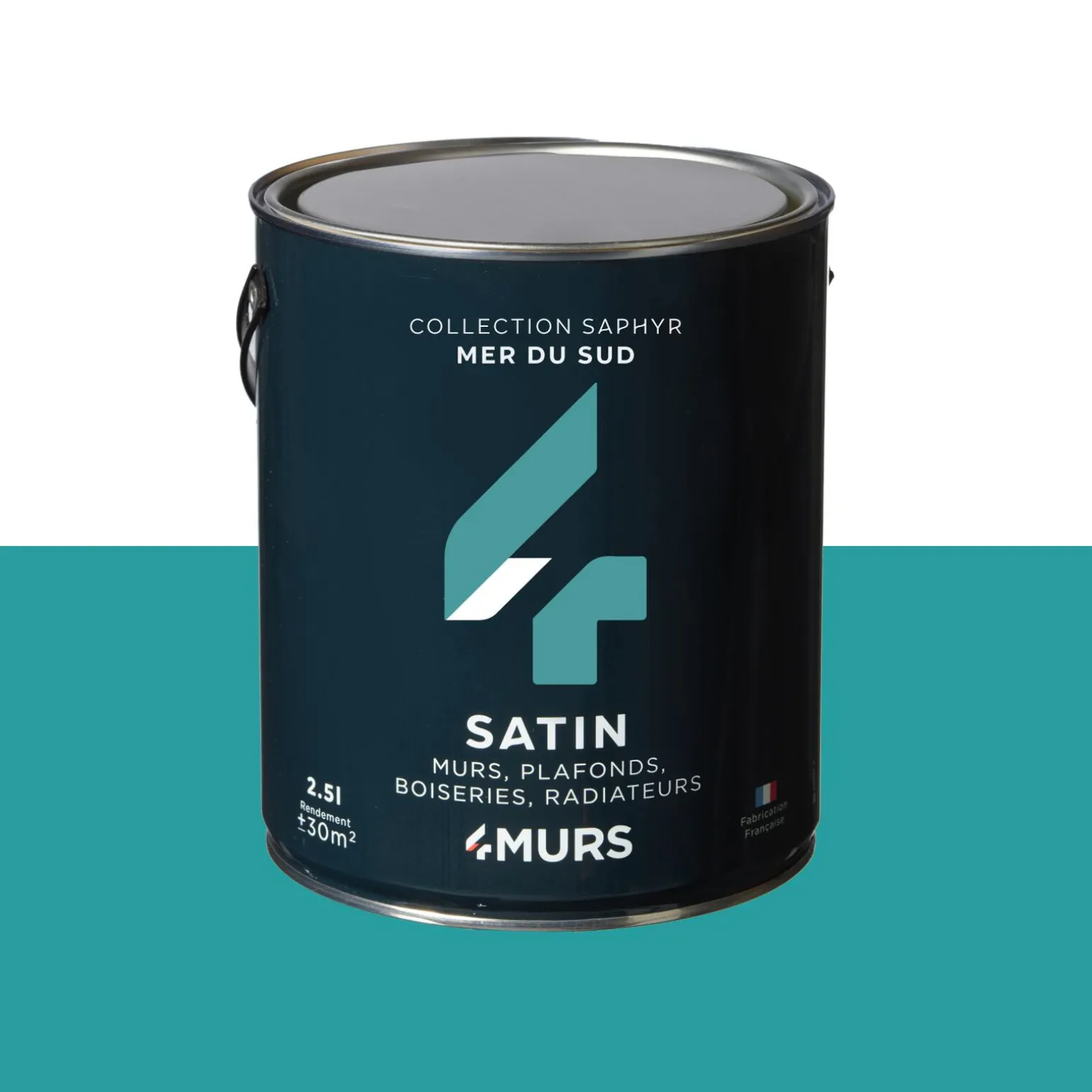 Saphyr Peinture Multi-supports Peinture mer du Sud Satiné - 4MURS