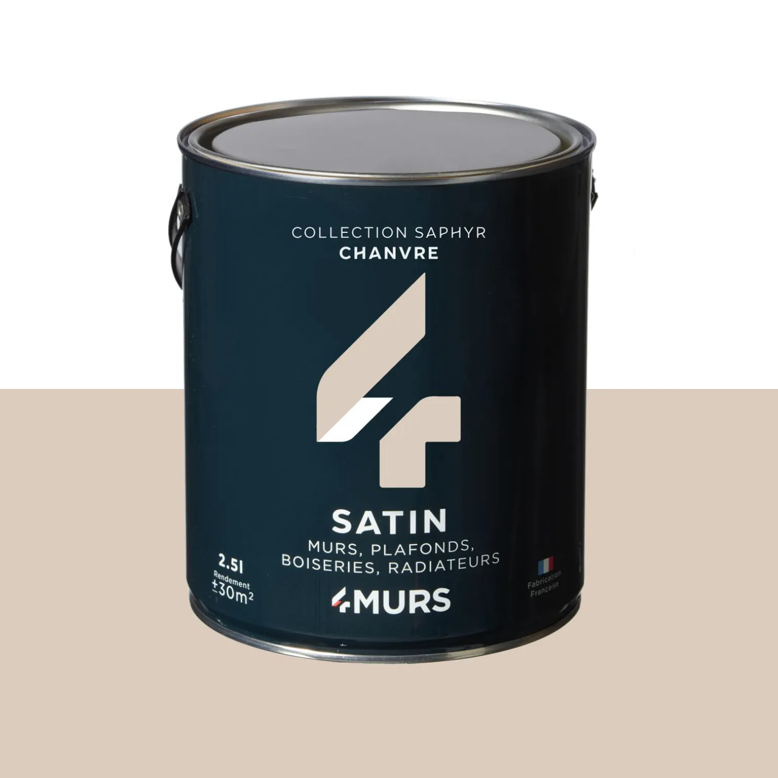 Saphyr Peinture Multi-supports Peinture chanvre Satiné - 4MURS