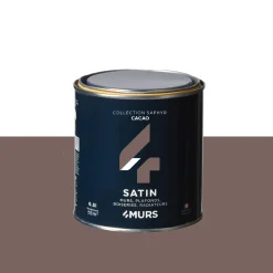 Saphyr Peinture Peinture cacao Satiné 0,5 L - 4MURS