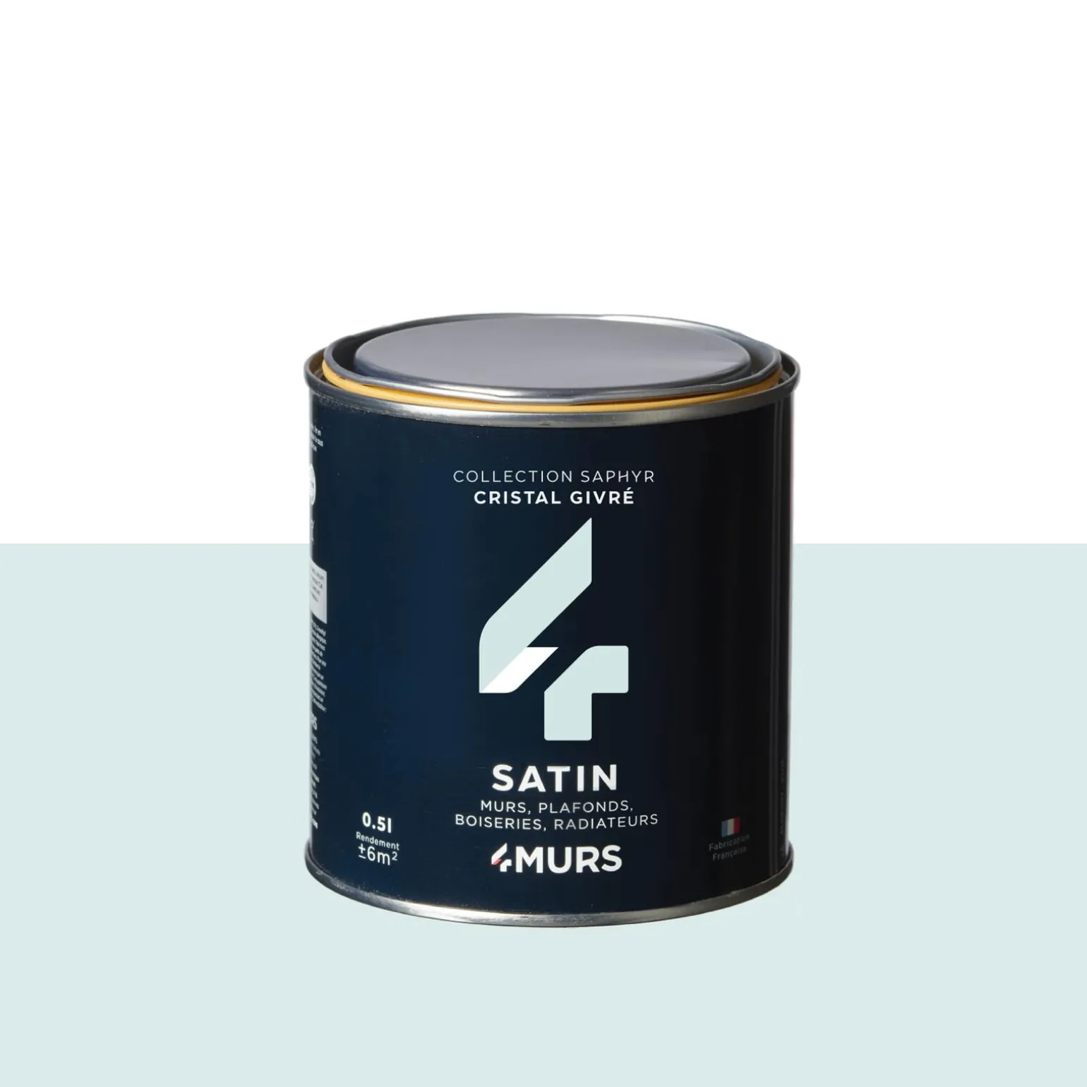 Saphyr Peinture Peinture cristal givré Satiné 0,5 L - 4MURS