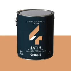 Saphyr Peinture Peinture poterie Satiné 2,5 L - 4MURS