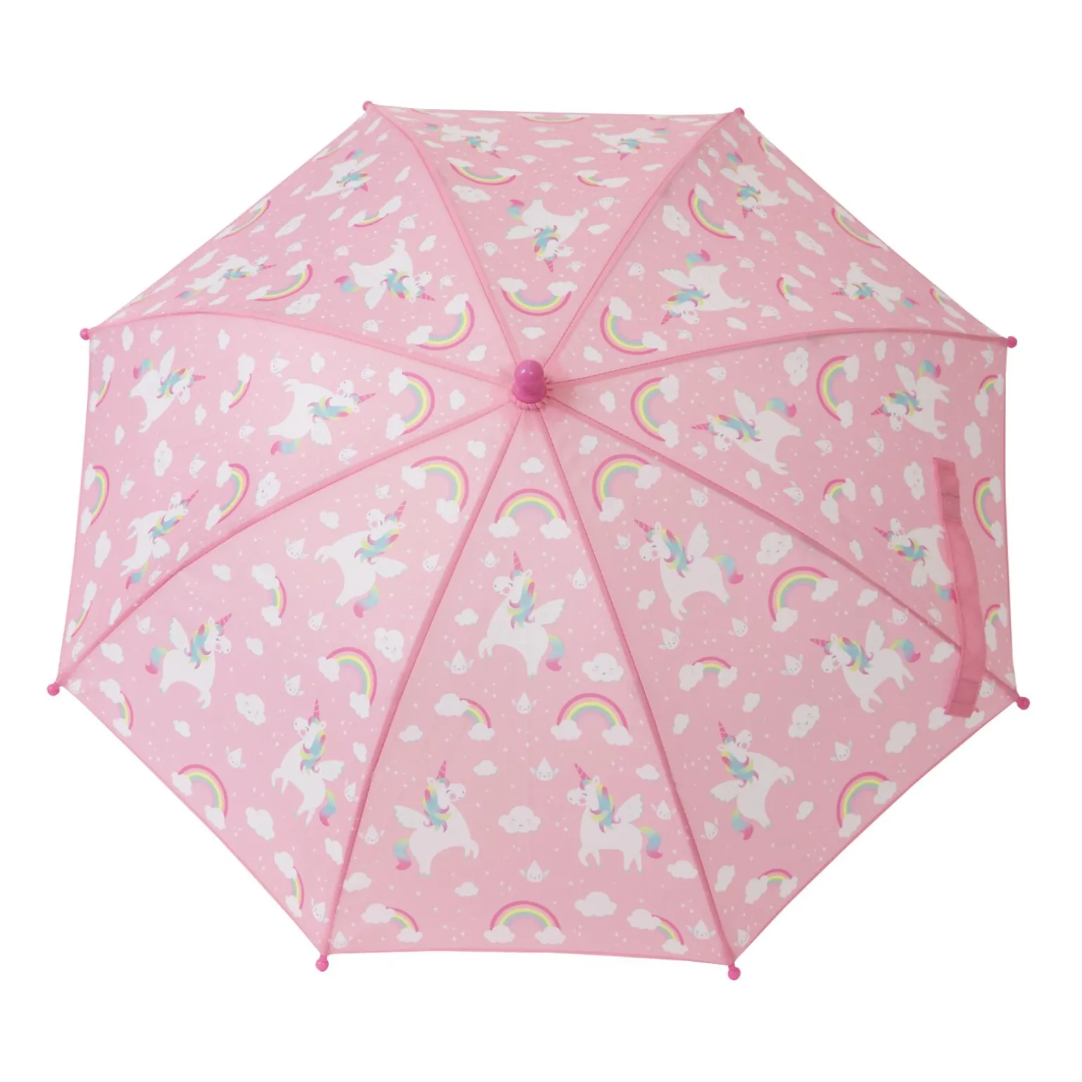 Sass & Belle Parapluie RAINBOW UNICORN coloris rose - 4MURS