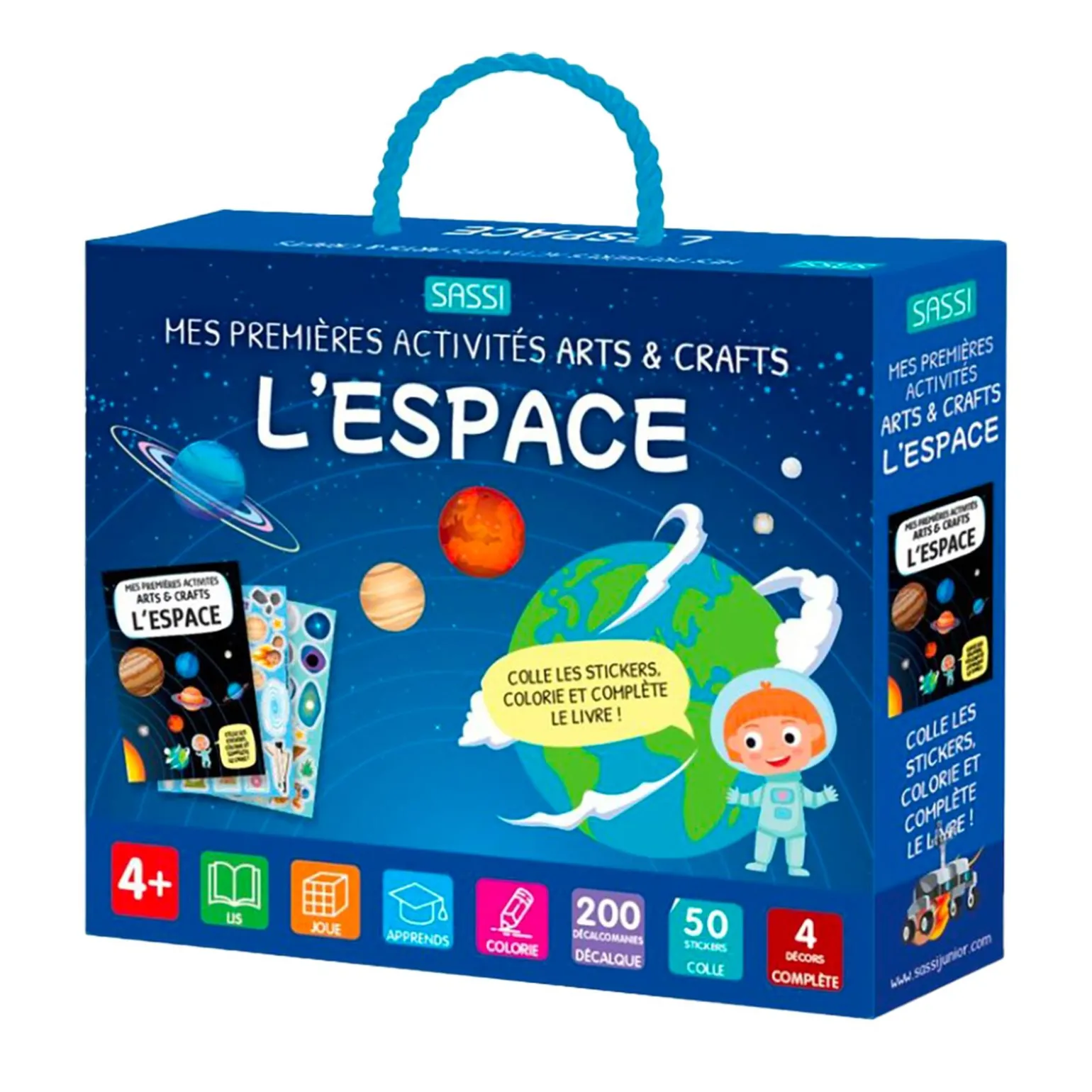 Sassi Junior Jeu éducatif L'ESPACE - 4MURS