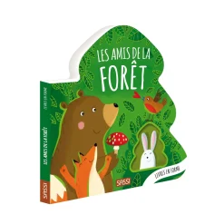 Sassi Junior Livre enfant LES AMIS DE LA FORÊT - 4MURS