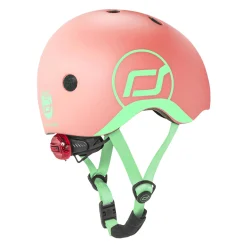SCOOT & RIDE Casque de protection KIDS XS coloris pêche - 4MURS