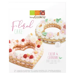 Scrapcooking Moule à gâteaux FLORAL CAKE multicolore - 4MURS