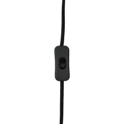 Sema Décoration Kit suspension plafond CABLE ELECTRIQUE LAMPE PLAKA noir