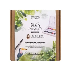 SENNELIER Kit LA PETITE AQUARELLE JUNGLE - 4MURS