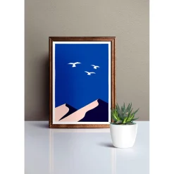 Sergeant Paper Affiche AILLEURS 1 A3 30 x 42 cm - 4MURS