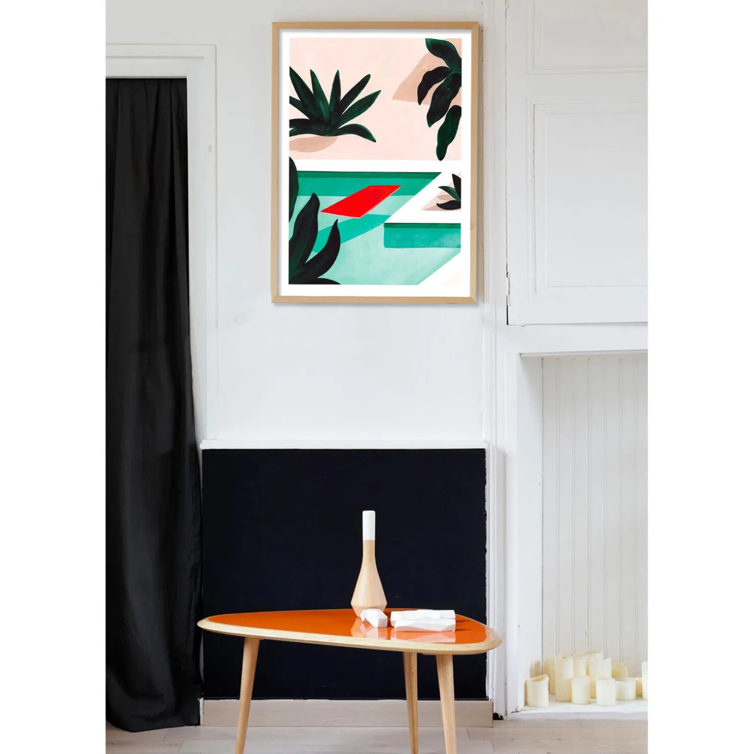 Sergeant Paper Affiche COCONUT GROOVE 50 x 70 cm - 4MURS