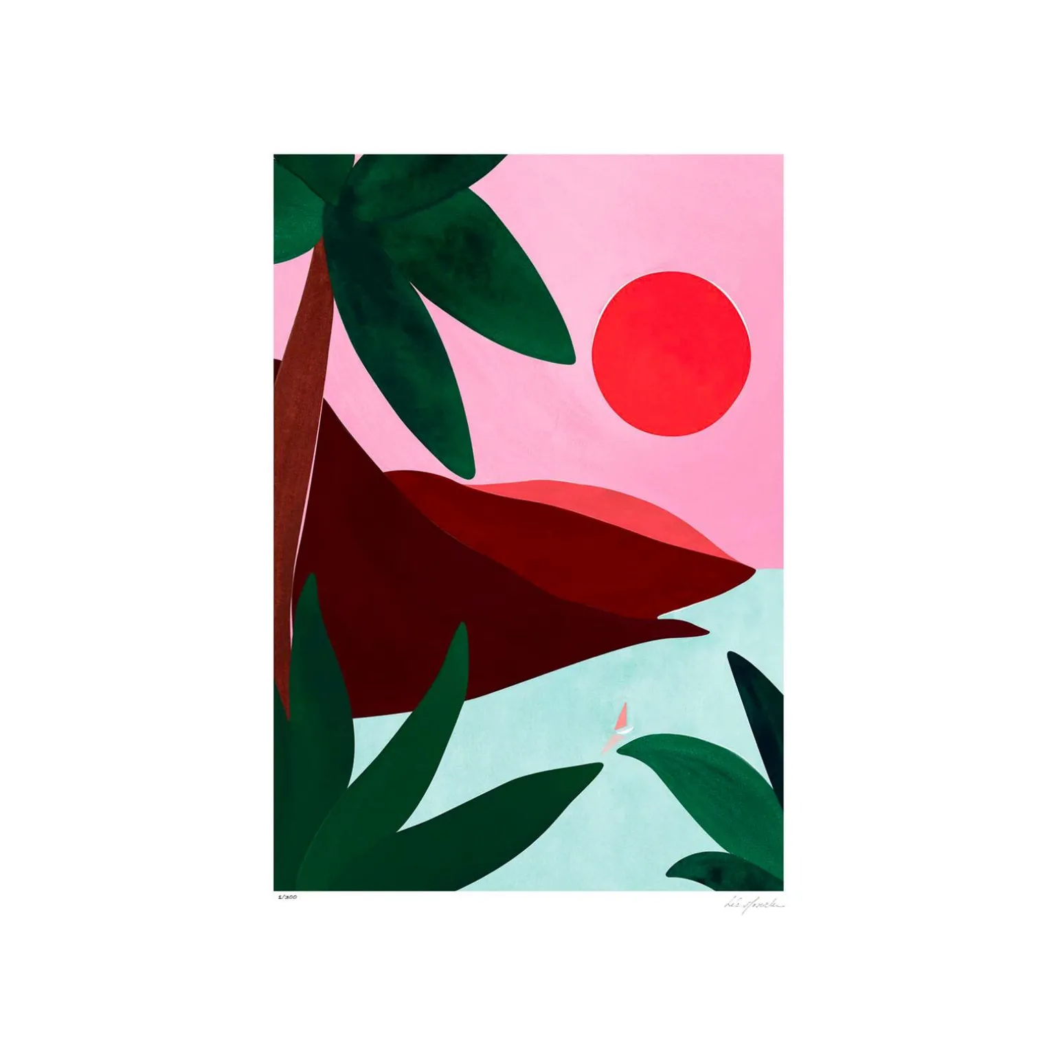 Sergeant Paper Affiche ESCALE A3 30 x 42 cm - 4MURS