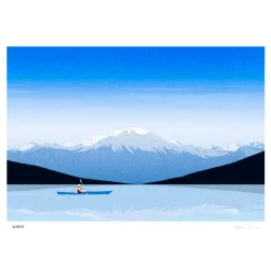 Sergeant Paper Affiche LES GRANDS LACS 50 x 70 cm - 4MURS