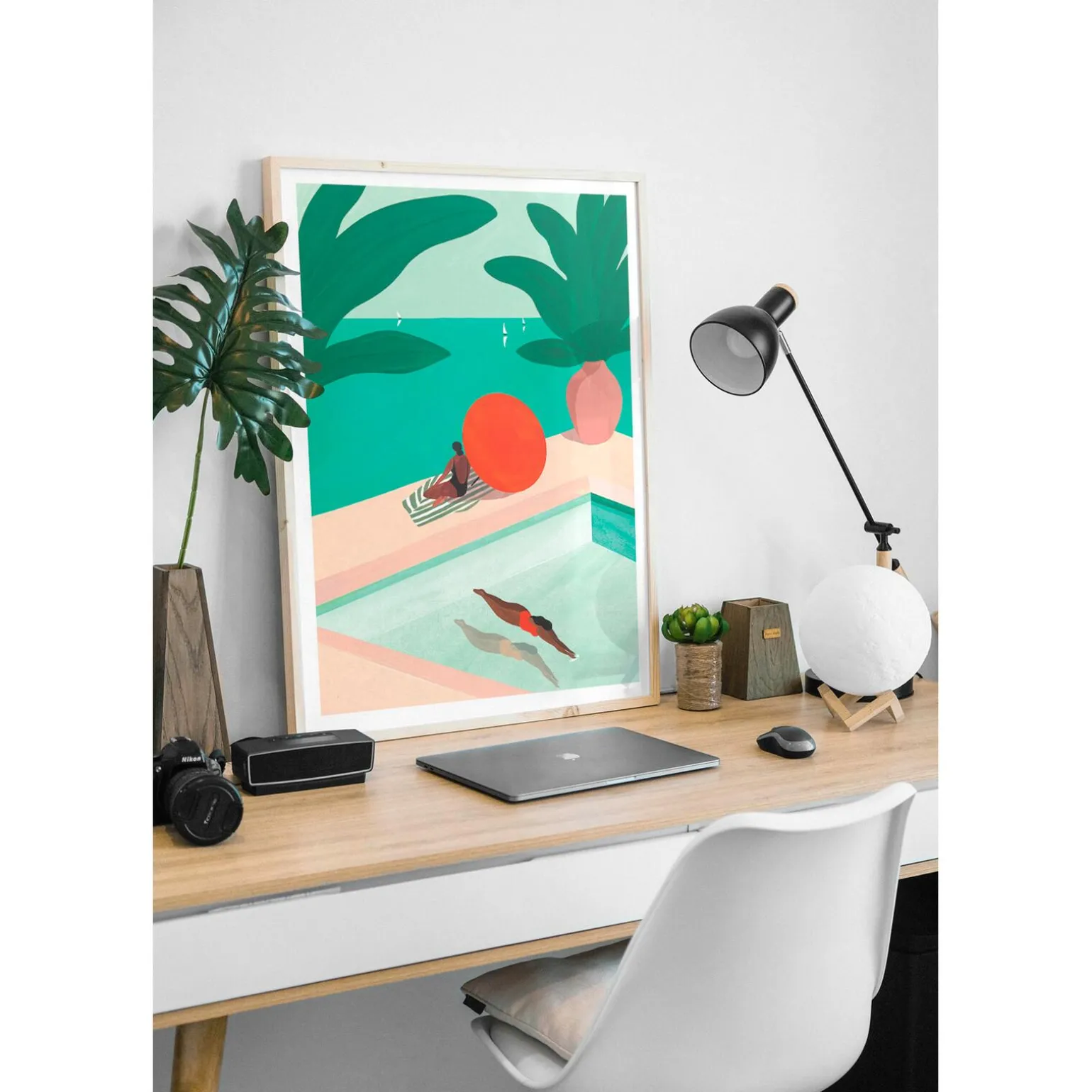 Sergeant Paper Affiche ST BARTHELEMY 50 x 70 cm - 4MURS
