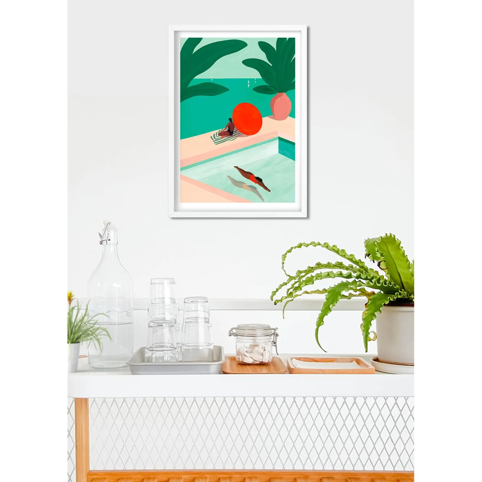 Sergeant Paper Affiche ST BARTHELEMY A3 30 x 42 cm - 4MURS