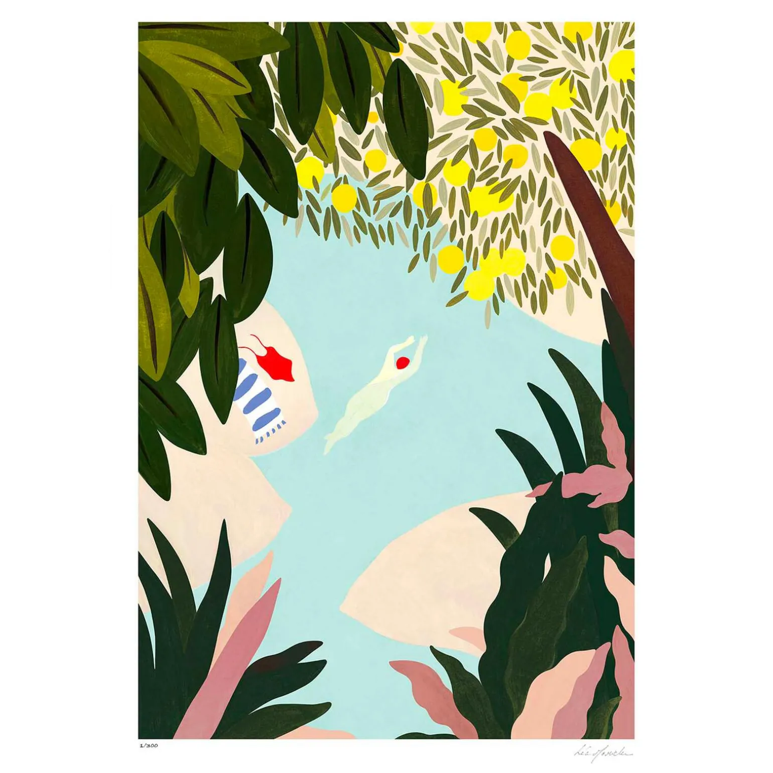 Sergeant Paper Affiche TOSCANE 50 x 70 cm - 4MURS