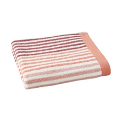 Serviette éponge LUIZA coloris bordeaux 50 x 100 cm - 4MURS