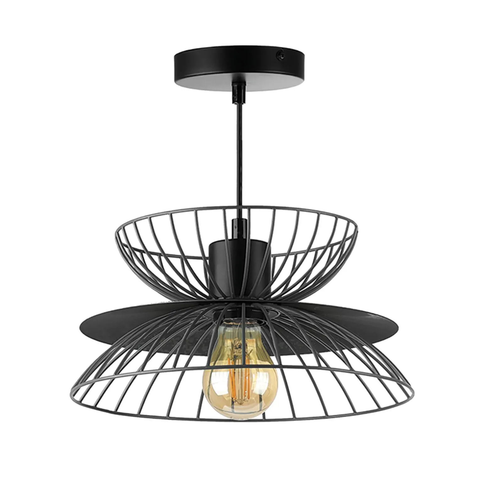SEYNAVE Suspension PRISCILLE coloris noir 40 x 35 cm - 4MURS