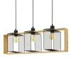 SEYNAVE Suspension RAFAELA coloris brun et noir 23 x 80 cm - 4MURS