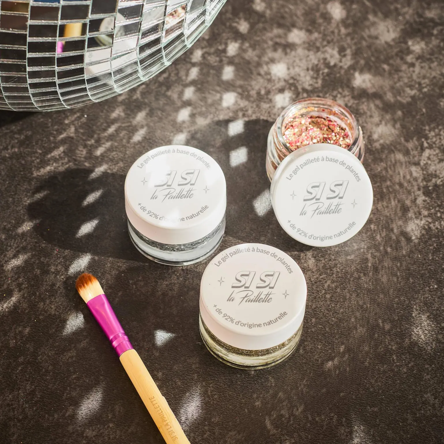 SI SI LA PAILLETTE Paillettes cosmétiques GEL RUNWAY - 4MURS